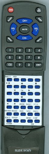 Replacement Remote Control for Dual XDVD8265