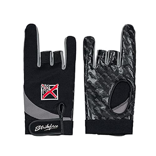 Strikeforce Pro Force Black Bowling Glove (Medium, Right)