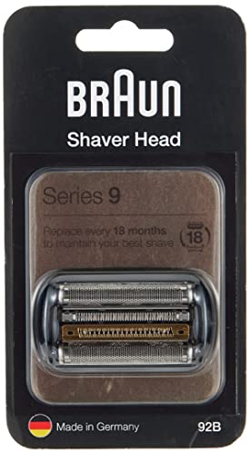 Braun 92B – Replacement and Replacement for Electric Shaver Compatible with Series 9 Shaving Machines, Black