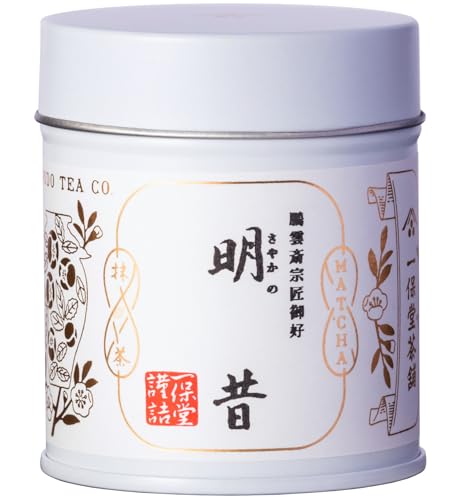 Ippodo Tea - Sayaka Matcha (40g) - For Usucha, Koicha and Lattes - Rich & Smooth - Kyoto Since 1717