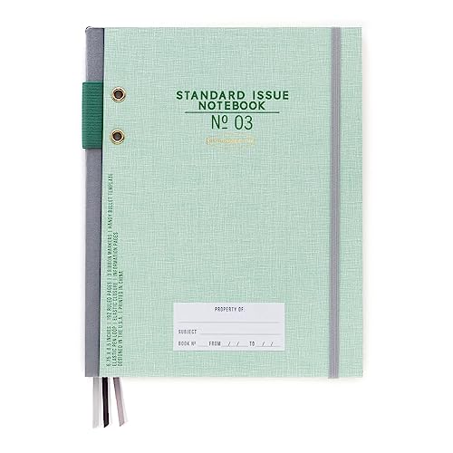 DesignWorks Ink Standard Issue Bound Personal Journal, Green