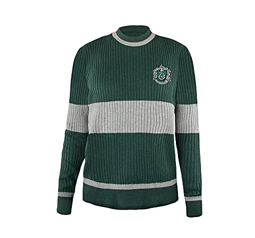 Cinereplicas Harry Potter - Quidditch Sweater Slytherin - S - Official License