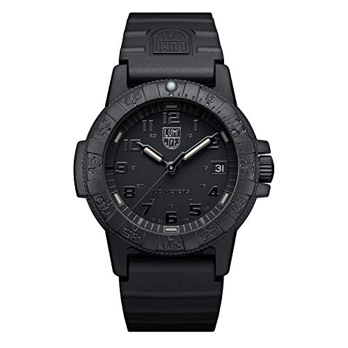 Luminox Leatherback SEA Turtle Giant XS.0321.L Mens Watch 44mm - Military Watch in Black Date Function 100m Water Resistant