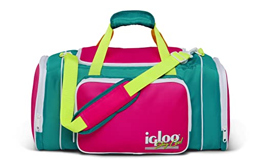 Igloo Retro Style Carryall Cooler Bag, Jade, 18'