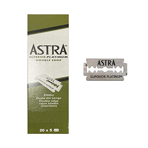 Astra Razor Blades Pack of 100, Green
