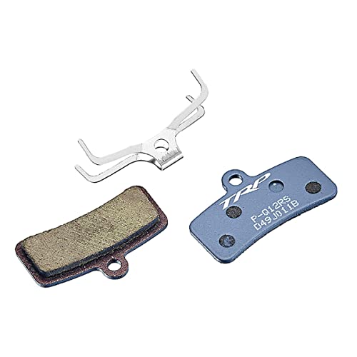 Performance Resin, TRP 4-Piston Pads, One Pair for one Wheel, Compatible with All TRP 4-Piston Brakes. Caliper Spring Included.
