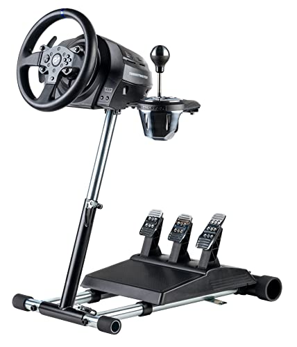 Wheel Stand Pro TX Deluxe V2 Racing Wheelstand Compatible with Thrustmaster T300rs, T500RS, T248, TX, TS-XW, TS-PC, TX Leather, T150 Pro, T-GT, T-GT II, T300GT and TMX/TM