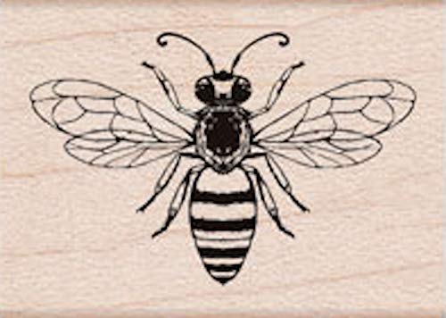 Hero Arts A6291 Wood Stamps, Friendly Bee