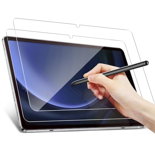 ZtotopCases 2 Pack Screen Protector for Galaxy Tab S9 FE Plus 5G/S9 Plus/S7 FE/S8 Plus/S7 Plus 12.4 Inch, 9H High Definition/S Pen Compatible Tempered Glass for Samsung Tablet S9 FE+2023/S9+/S8+/S7+