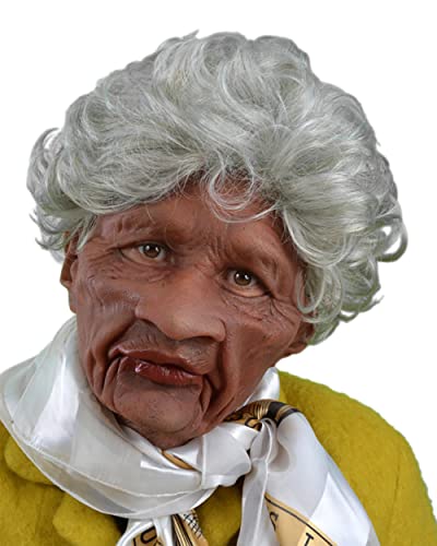 Zagone Auntie Mask, Wrinkled Old Black Woman