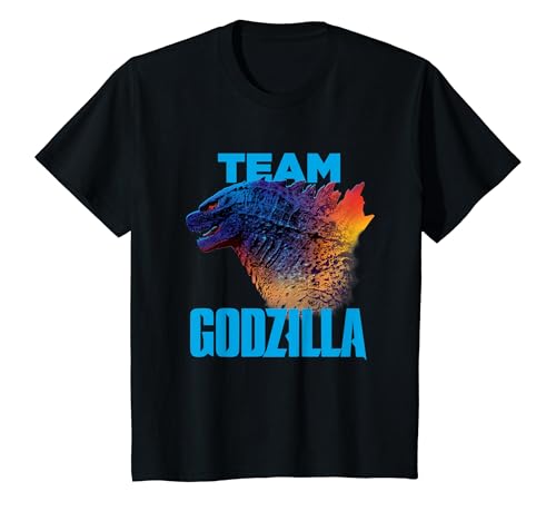 Kids Godzilla vs Kong - Official Team Godzilla Neon Kids T-Shirt