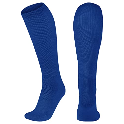 CHAMPRO Womens Athletic Compression For Baseball, Softball, Football, And More Multi-Sport Socks, Royal, Medium US