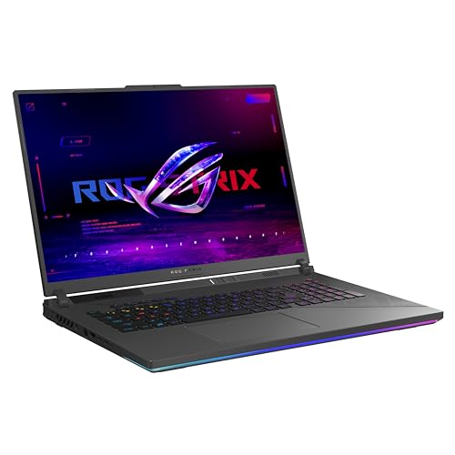 ASUS ROG Strix G18 (2024) Gaming Laptop, 18” Nebula Display 16:10 QHD 240Hz/3ms, GeForce RTX 4070, Intel Core i9-14900HX, 32GB DDR5, 1TB PCIe SSD, Wi-Fi 6E, Windows 11 Pro, G814JIR-XS96