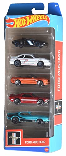 Hot Wheels Ford Mustang 5 Pack