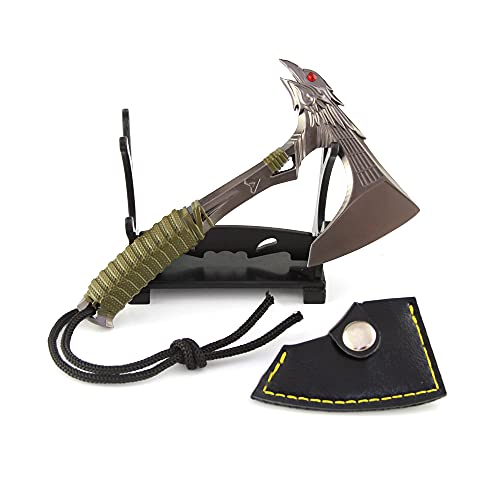 Bloodhound Heirloom Axe Dagger Metal Knife Raven's Bite Game Collection Desk Decoration Man Backpack Pendant Party Supplies Gift