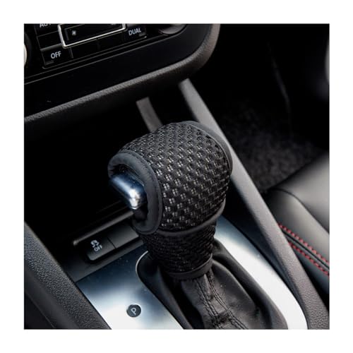 AUCELI Car Gear Shift Knob Cover, Automotive Manual Stick Shifting Handle Gear Shift Knob Protector, Vehicle Decoration Accessories Universal for SUV, Truck, RV and More