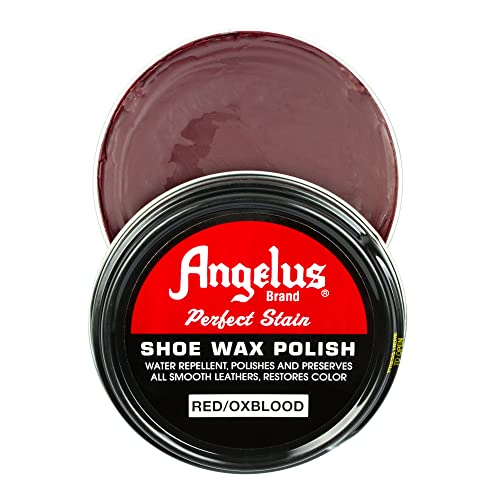 Angelus Shoe Wax Polish 3oz (Oxblood)