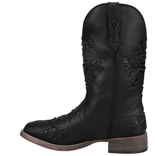 Roper Womens Kennedy Boot, Black, 9