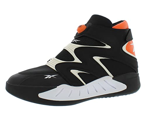 Reebok Men's Instapump Fury Zone Basketball Shoes, Black/Footwear White/Black, 11