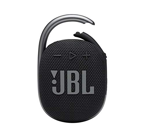 JBL CLIP 4 Waterproof and Dustproof Wireless Portable Bluetooth Speaker - Black (Renewed)