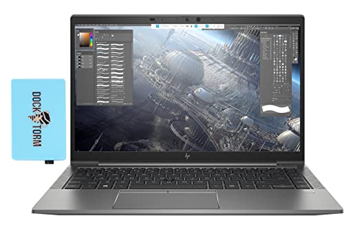 HP ZBook Firefly 14 G8 14.0' 60Hz FHD IPS WLED Laptop (Intel i5-1135G7 4-Core, 16GB RAM, 256GB SSD, Intel Iris Xe, Backlit KYB, FP, WiFi 6, BT 5.2, 2 Thunderbolt 4 (Type-C), Win10Pro) w/Hub