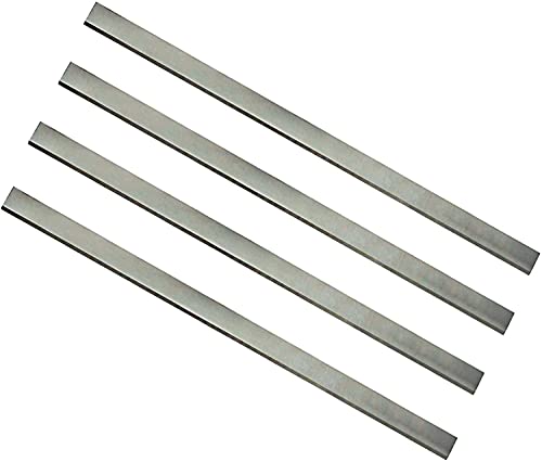 20 Inch Planer Blades Knives HSS Jointer Replacement for Grizzly G6702 G0454W Jet 208 Powermatic 209 Delta DJ-20 Dewalt Shop Fox W1754 Woodstock W163 W7147 20x 1x 1/8' 4pcs