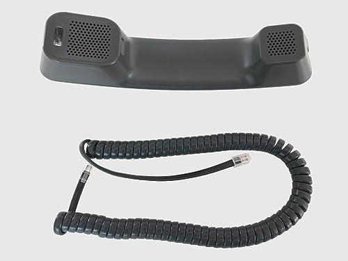 The VoIP Lounge Replacement Handset Receiver with Curly Cord for Cisco 7800 & 8800 Series IP Phone 7811 7821 7841 7861 8811 8841 8845 8851 8861 8865