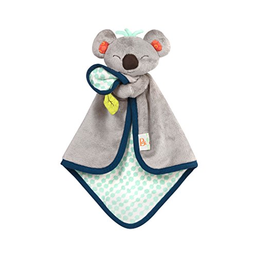 B. toys- B. baby – Koala Lovey – Plush Security Blanket – Stuffed Animal for Babies – Soft Baby Blankie – Newborn, 0 Snugglies - Fluffy Koko