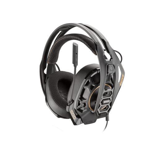 RIG 500 PRO HS Officially Licensed Playstation Competition-Grade Headset with RIG Audio Dial for PS4, PS5, PC - 50mm Speaker Drivers - Flip to Mute Noise Canceling Mic