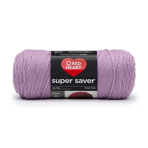 RED HEART Super Saver Yarn, Solid-Orchid