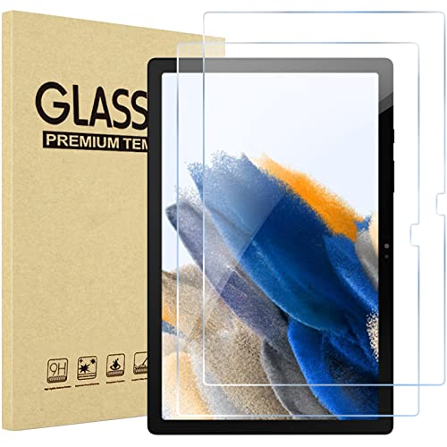 ProCase 2 Pack Galaxy Tab A8 10.5 Screen Protector X200 X205 X207, Tempered Glass Screen Film Guard for Samsung Galaxy Tab A8 2022 Release 10.5 Inch SM-X200 SM-X205 SM-X207