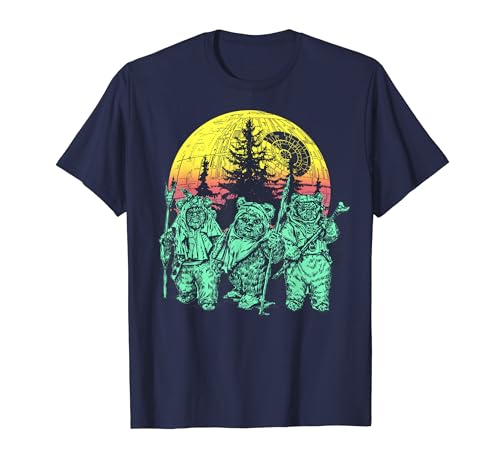 Star Wars Endor Ewok Forest Sunset T-Shirt