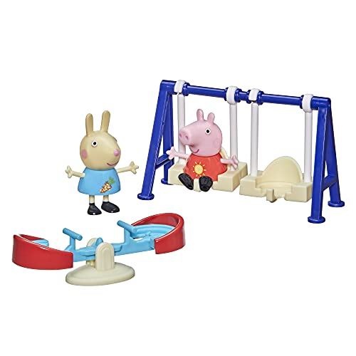 Peppa Pig Peppa's Adventures Peppa's Outside Fun Preschool Toy,with 2 Figures and 3 Accessories, Ages 3 and Up