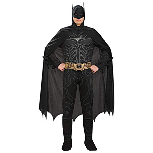 Rubie's mens/Womens The Dark Knight Rises Deluxe Batman adult sized costumes, Black, Large US