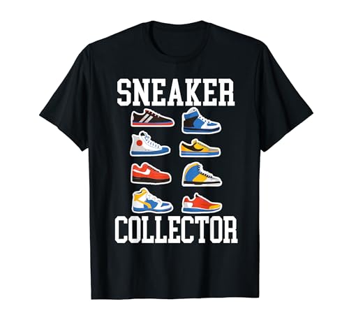 Sneaker Collector Sneakerhead Shoe Lover I Love Sneakers T-Shirt