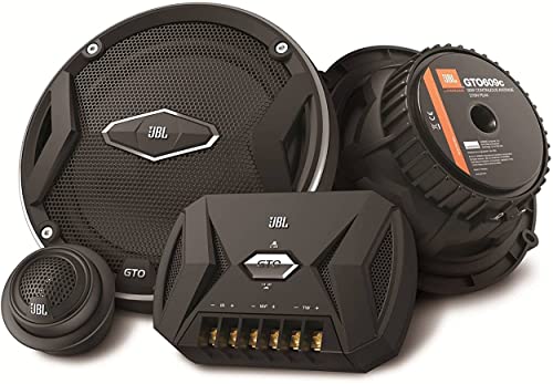 JBL GTO609C 270 Watts 6-1/2' Premium Car Audio Component Stereo Speaker System with Patented Plus One Woofer-Cone Technology