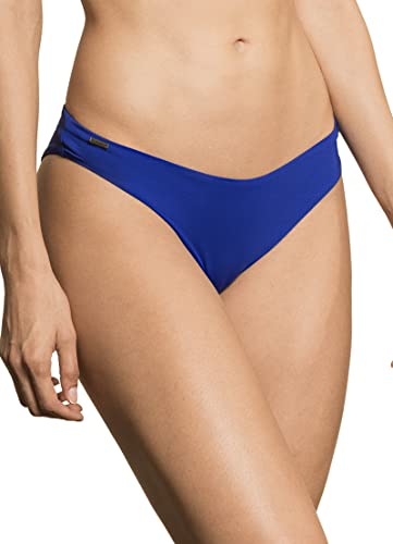 Maaji womens Double V Cheeky Cut Bikini Bottoms, Blue, Large US