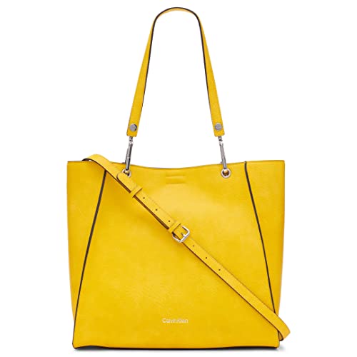 Calvin Klein Reyna North/South Tote, Daffodil