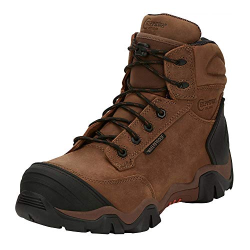 Chippewa Men's Atlas Cross Terrain Lace-Up Nano Hiker Work Boot Composite Toe Brown 10.5 D(M) US