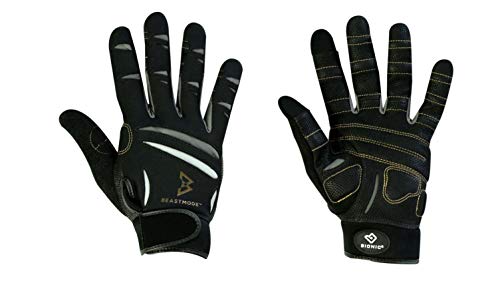 Men's Beastmode Full Finger Fitness Gloves (Large)