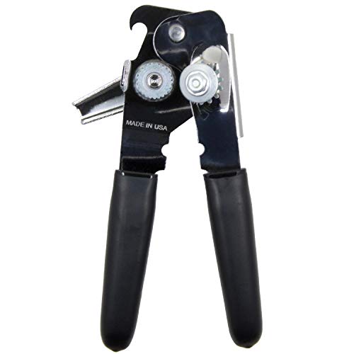 World's Best Can Opener - Made in USA - Sold by Vets - Easy Turn - Manual Can Opener