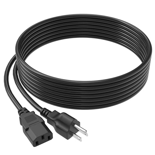 XMHEIRD 5ft UL Listed AC Power Cord Cable for PPM42M5SB SP-P4251 SP-R4232 3-Prong Wire