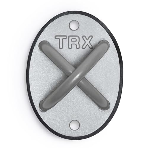 TRX Training XMount, Training Mount Anchor for TRX Suspension-Trainer Straps, TRX Mount Bracket for Suspension-Training Equipment, Grey