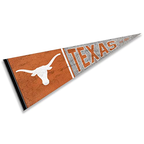 Texas Longhorns Pennant Throwback Vintage Banner
