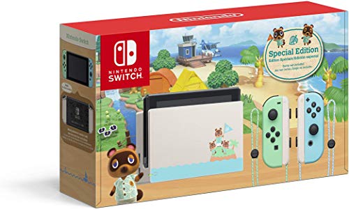 Newest Nintendo Switch - Animal Crossing: New Horizons Special Edition