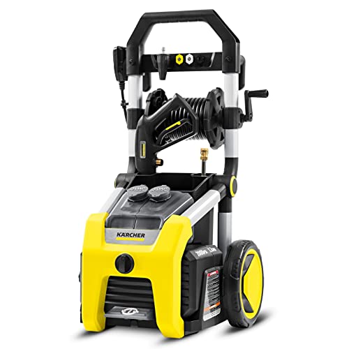 Karcher K2000 2000 PSI TruPressure Electric Power Induction Pressure Washer with Turbo, 40°, 15°, and Soap Nozzles - 1.3 GPM