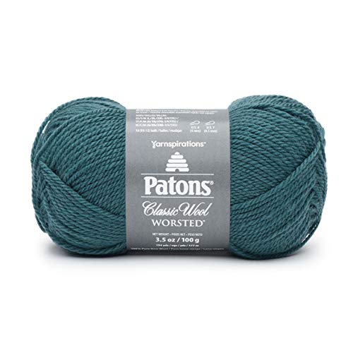 Patons Classic Wool Yarn, Rich Teal