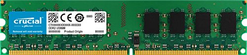 Crucial CT51264AA667 4GB 240-pin DIMM DDR2 PC2-5300 Memory Module