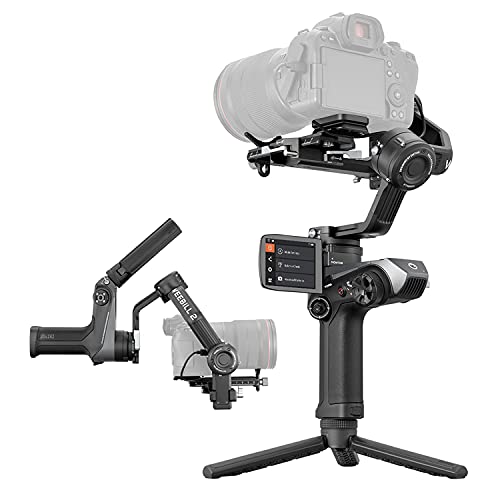 Zhiyun Weebill 2 Camera Stabilizer 3-Axis Gimbal Stabilizer for DSLR and Mirrorless Camera with 2.88” Flip-Out Touchscreen