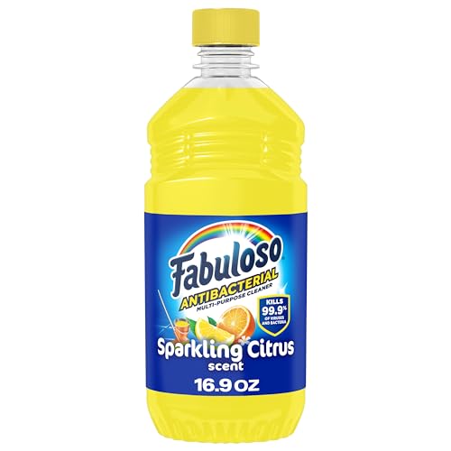 Fabuloso Antibacterial Multi-Purpose Cleaner, Sparkling Citrus Scent, 16.9 fl oz